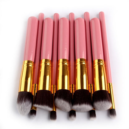 10pcs Makeup Brush Set